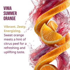 Active training scene shows VINIA use during workouts and recovery.