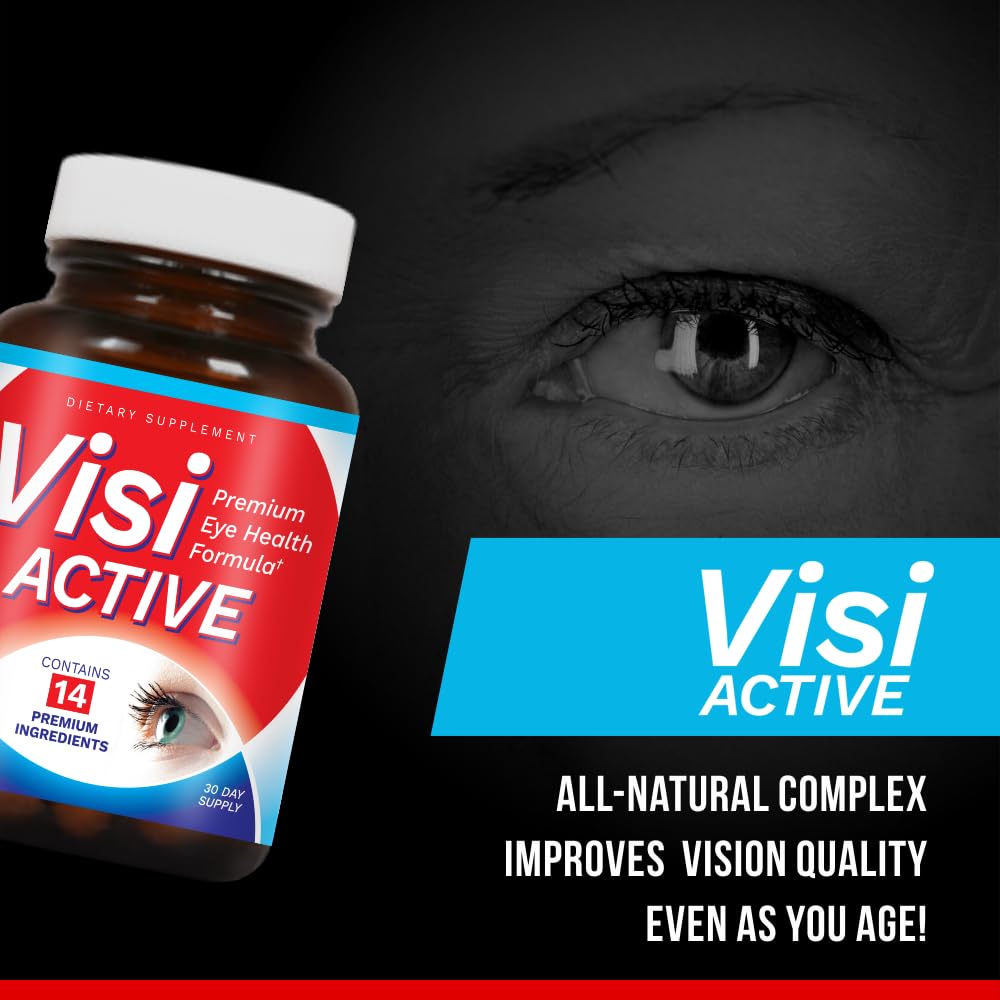 VisiActive vision-support on desk or nightstand for quick access.