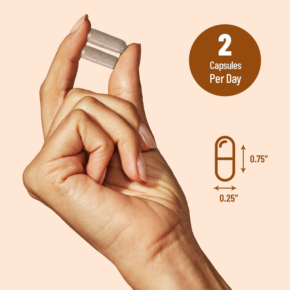 VisiVite pouring capsules shows easy dosing for daily routine