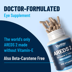 VisiVite vegan-vcaps-plus capsules offer a plant-based option for eye support.