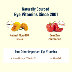 VisiVite zeaxanthin and lutein capsules emphasize essential eye nutrients