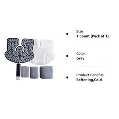 Vistashine includes pad straps and liner for flexible cooling