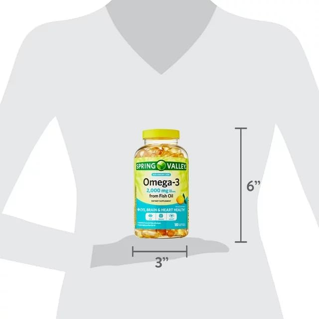 ViT4US omega-3 nutrition facts on label help plan intake.