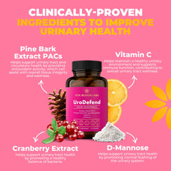 Vitamin C capsule from Vita Bloom Labs UroDefend
