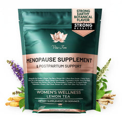 Vita-Fem lemon tea sachet ready to mix for daily menopause support and mood balance.