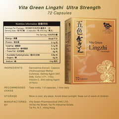 Vita Green Lingzhi capsules for memory and focus support