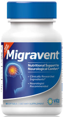 Vita Sciences Migravent bottle cap for daily neurological support
