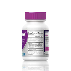 Ingredients chart for Sciaticare featuring R-ALA, Acetyl L-Carnitine HCL, and Benfotiamine for nerve support