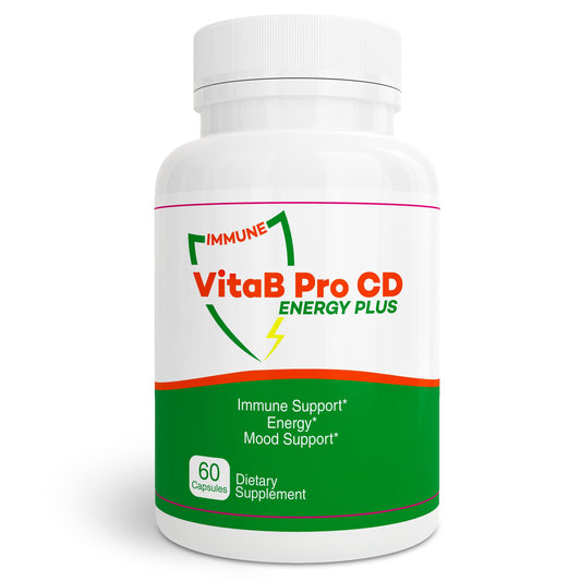 VitaB Pro CD Energy Plus bottle for daily energy support