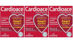 Vitabiotics Cardioace bottle highlights heart function support for daily wellness