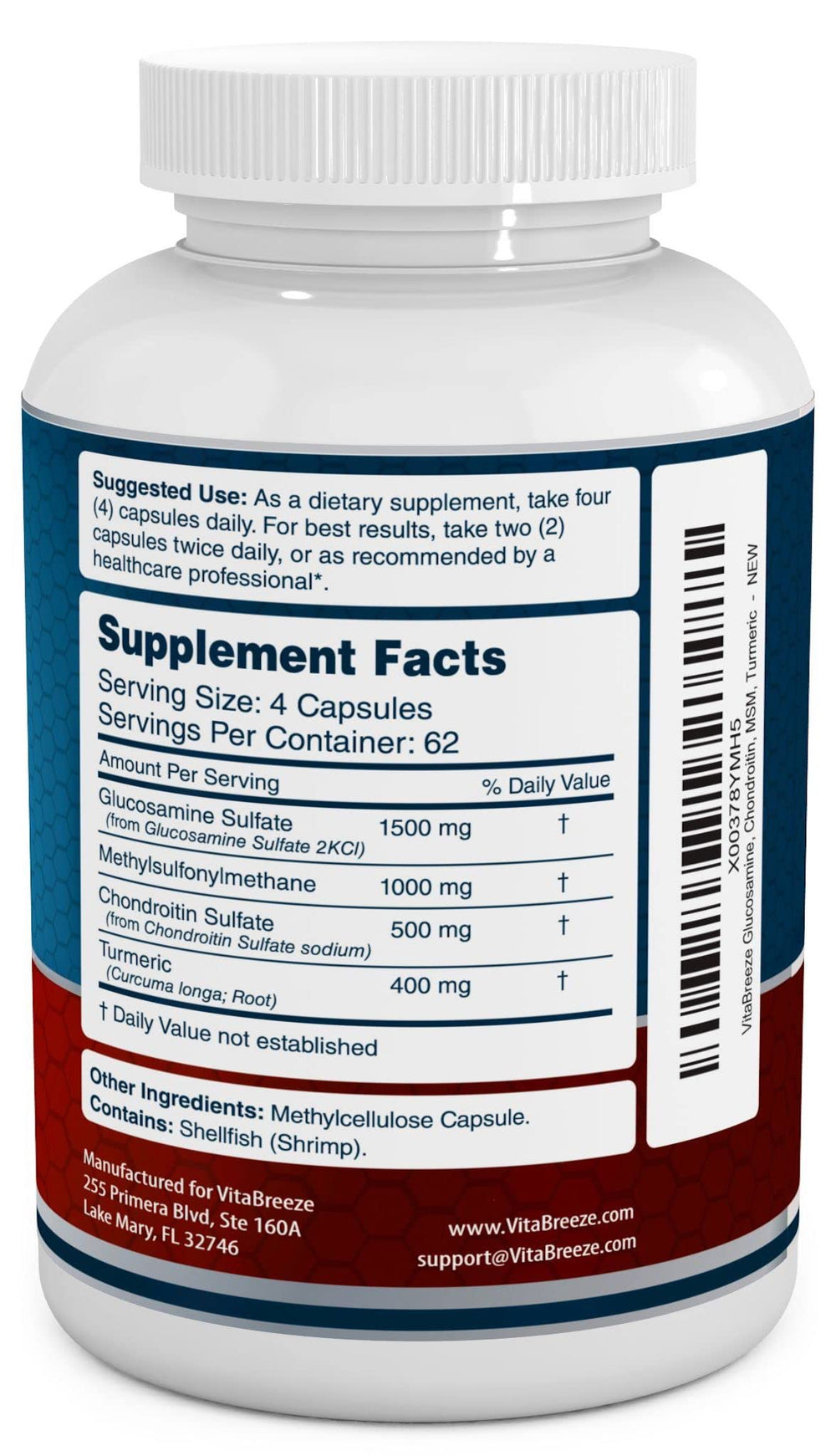 VitaBreeze bottle on a shelf representing accessible daily wellness option.