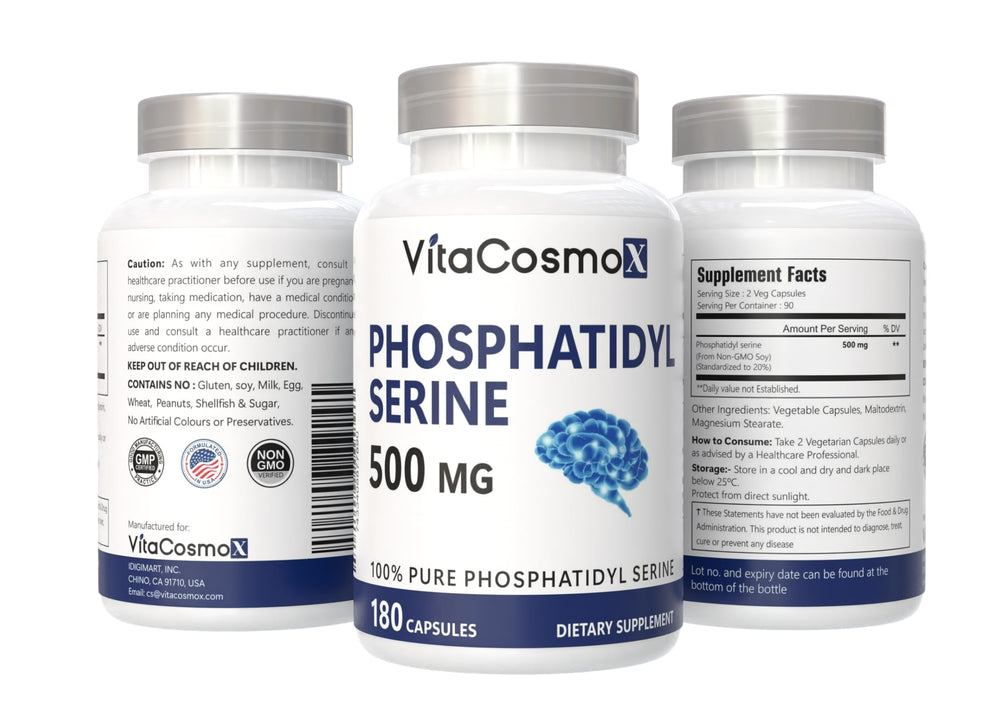 VitaCosmoX 90 servings per bottle in bottle view