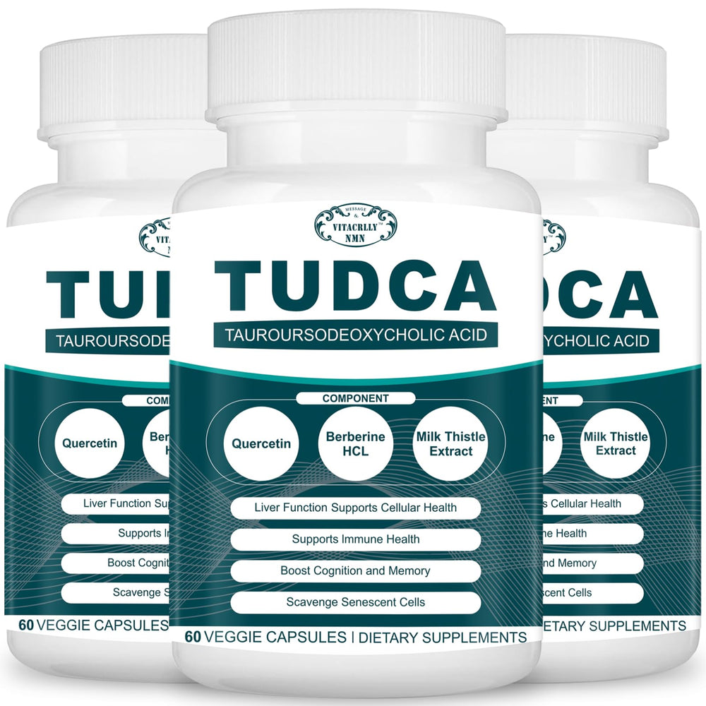 VITACRLLYNMN 2200mg TUDCA bottle for liver support.