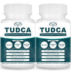 VITACRLLYNMN Tudca 2200mg bottle view showing liver support potential