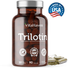 Close-up of feet demonstrating comfortable movement with VitaHaven Trilotin.