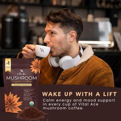 Bright Vital Ace mug hints at sharper focus during work