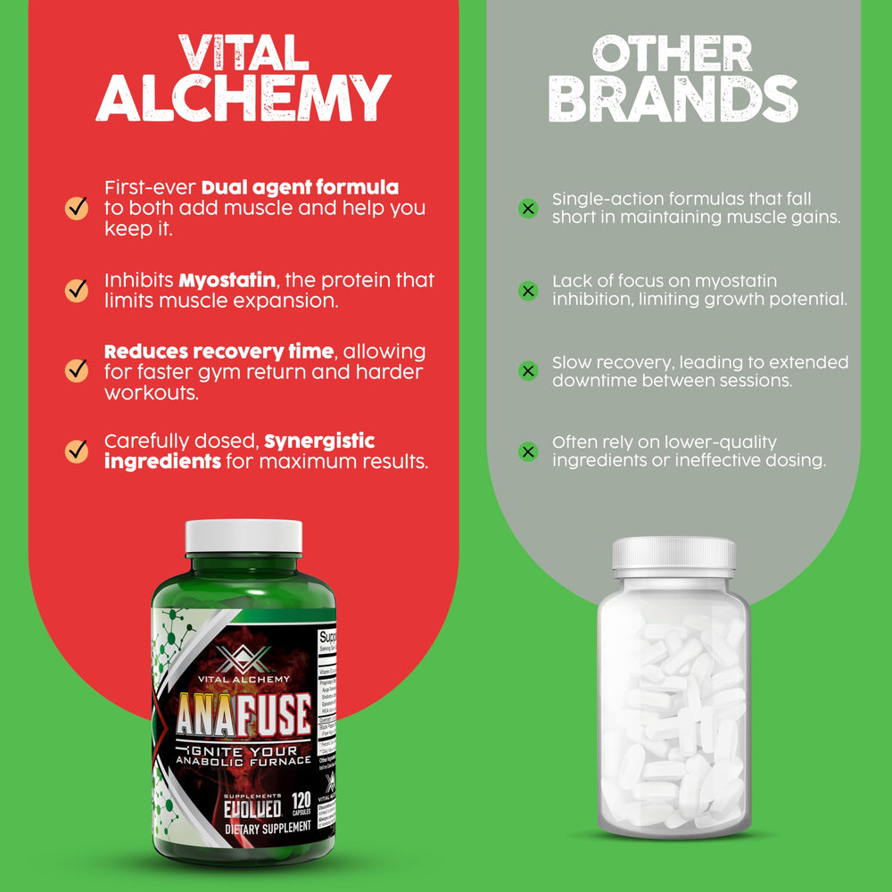 Vital Alchemy Anafuse in a gym setting illustrates potential endurance and performance support.