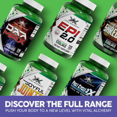 Vital Alchemy DAA MAX USA-made packaging seal for quality assurance