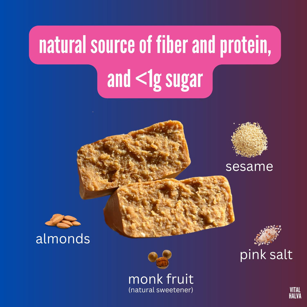 Vital Halva pink salt bar close-up showing texture and color.