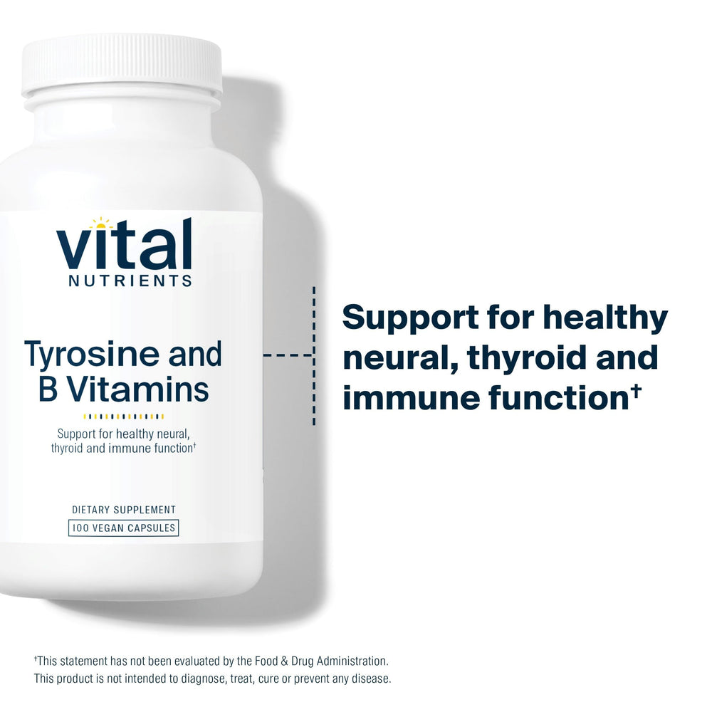 Vital Nutrients adrenal-support bottle packaging indicating targeted stress support