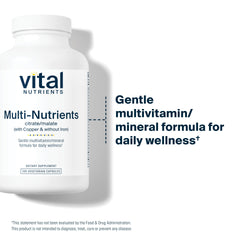 Ingredients section underscores antioxidants and mineral chelates for everyday energy support.