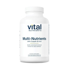 Vital Nutrients Multi-Nutrients 4 bottle close-up for daily wellness