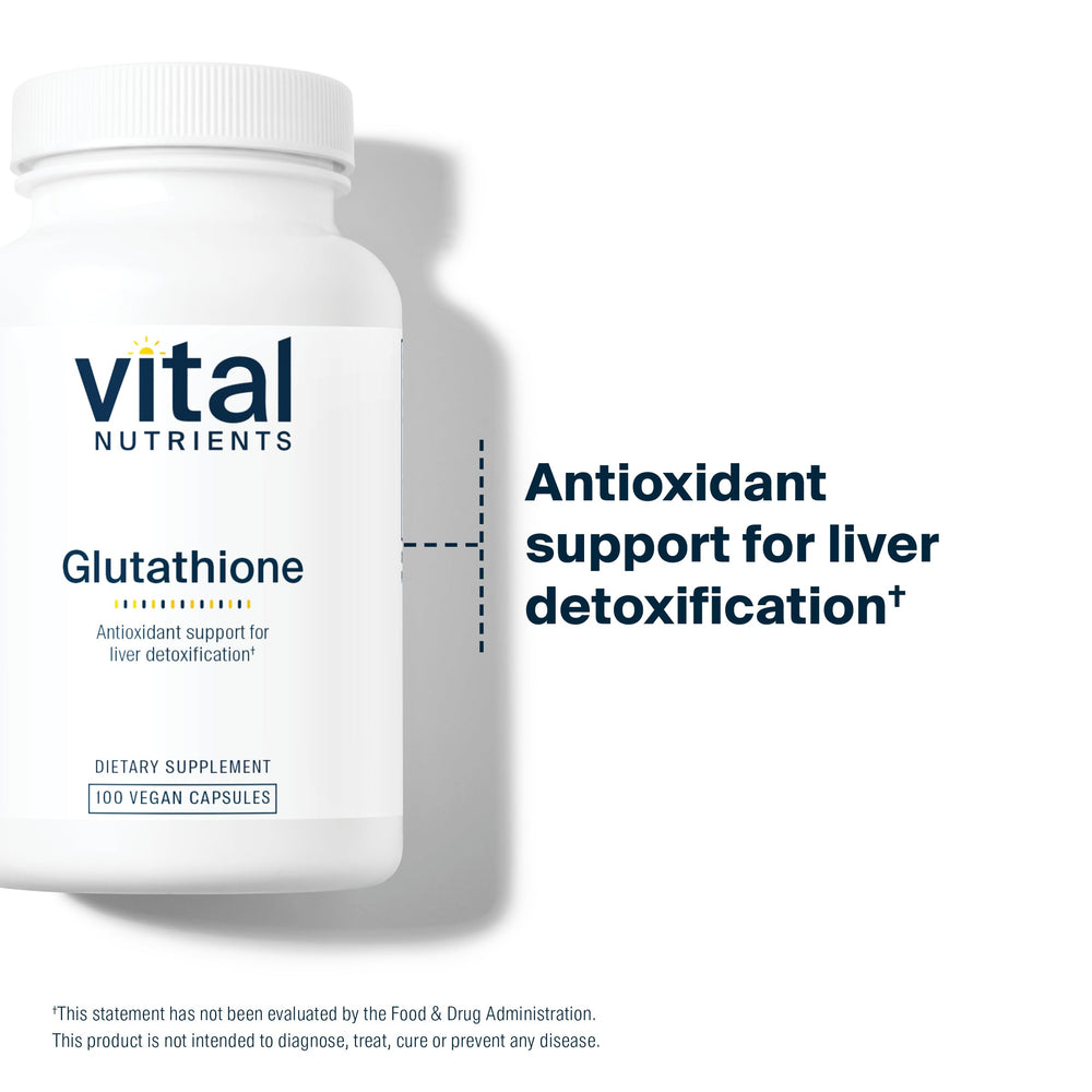 Independent lab testing badge beside Vital Nutrients branding