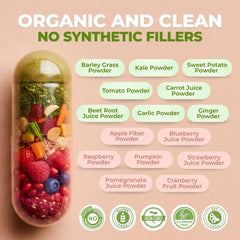 Energy-boosting capsules from Vital Nutritive suggest support for active mornings.