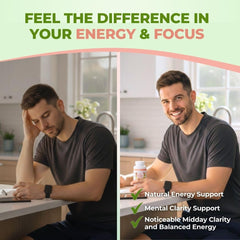 Ingredients array from Vital Nutritive shows natural fruit and vegetable sources for vitality.