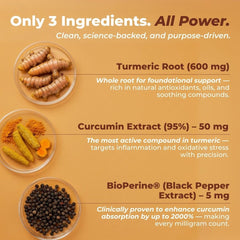 Vital Nutritive turmeric-curcumin label highlighting clean, vegan formula