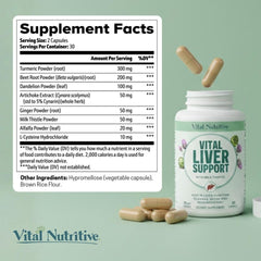 Vital Nutritive Vital Liver Support routine shot for daily use.