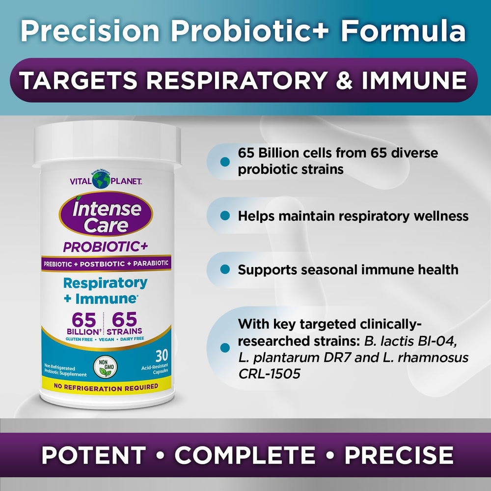Vital Planet Organic Prebiotics Postbiotics Parabiotics nourish gut microbiome.