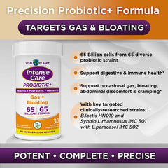 Vital Planet Postbiotic Parabiotic Complex image suggests holistic microbiome support.