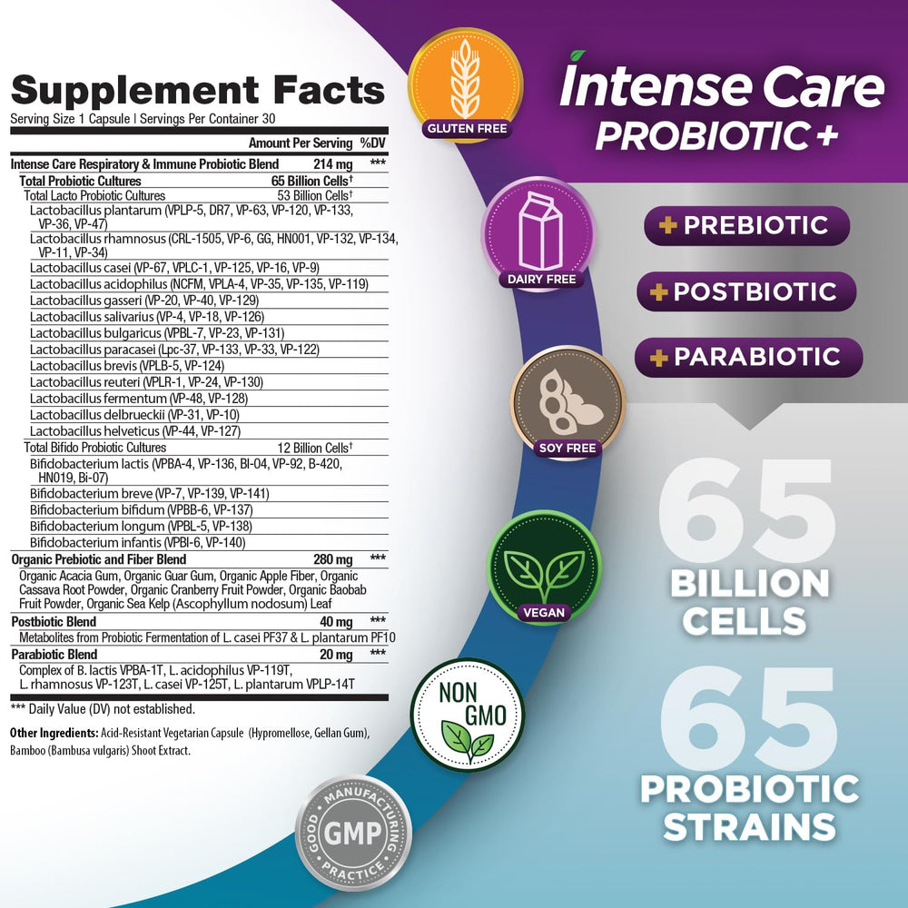 Vital Planet Respiratory Immune Probiotic Capsules support immune balance.