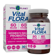 Vital Flora Women’s Daily Capsule product shot for daily digestive balance.