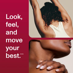 Vital Proteins Cartilage Collagen joint-support graphic illustrating potential joint help.