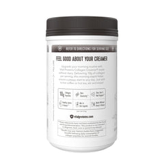 Vital Proteins collagen beverage glass with coffee aroma and foamy latte