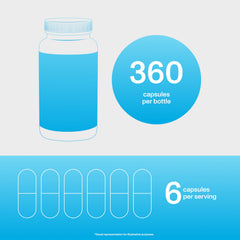 Vital Proteins collagen capsules for Women glass with capsules ready for daily use
