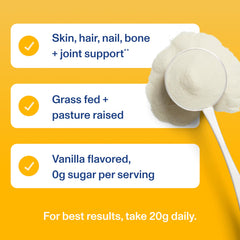 Vital Proteins collagen peptides dissolving in hot and cold drinks