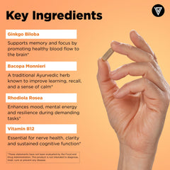 Detail of the Vital Vitamins label highlighting quality and purity.