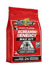 VITAL 4U Screamin Energy Max Hit pouch pour offers quick focus during workouts.