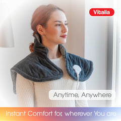 VITALIA removable controller enables easy cleaning and flexible placement.