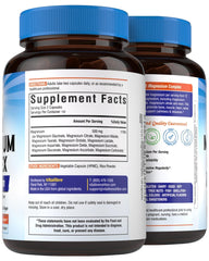Vitalibre 12in1 magnesium vegan non-GMO formula promotes clean daily nutrition.