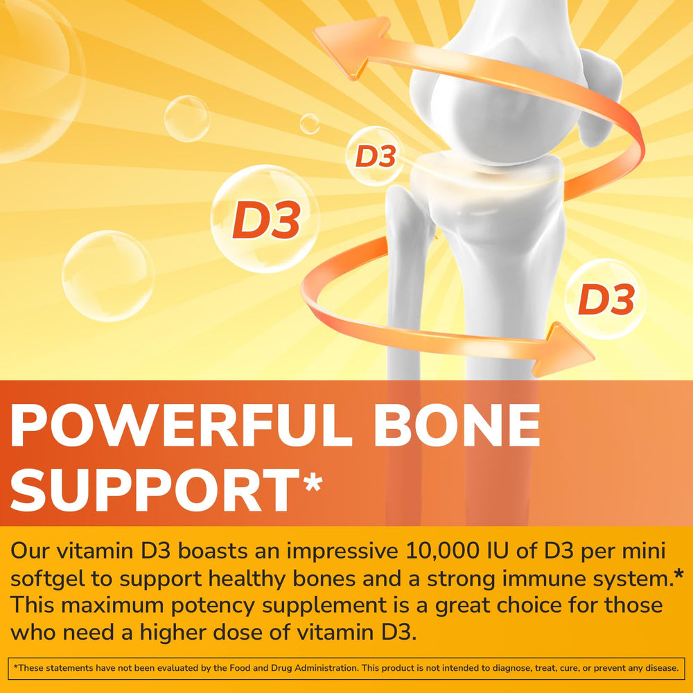 Vitalibre Vitamin D3 olive oil emulsion for improved absorption.