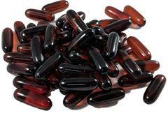 Vitalité Now flaxseed oil softgels label emphasizing premium sourcing