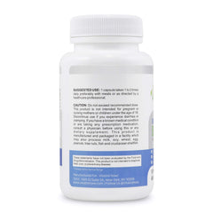Vitalité Now immune support bottle label highlights wellness benefits.