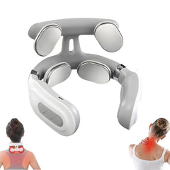 Vitality Magic Pro 2.0 neck massager front view with four-node system for targeted relief