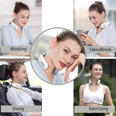 Vitality Magic Pro 2.0 compact massager in use during relaxation