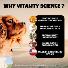 Vitality Science Blessed Relief cat skin detail showing soothing effects for irritated skin.