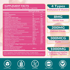 VitalityPeak daily-dose gummy shown with a serving suggestion for routine.